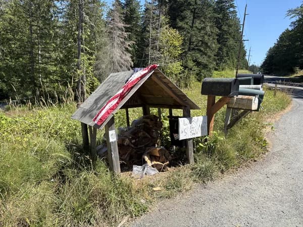 Roche Harbor Wood Stand